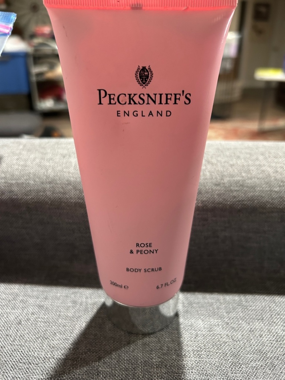 Pecksniff's Rose & Peony Pink Body Scrub